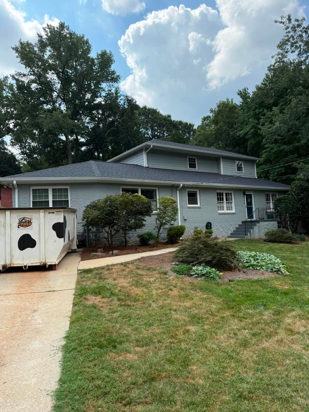 Ranch home roof replacement